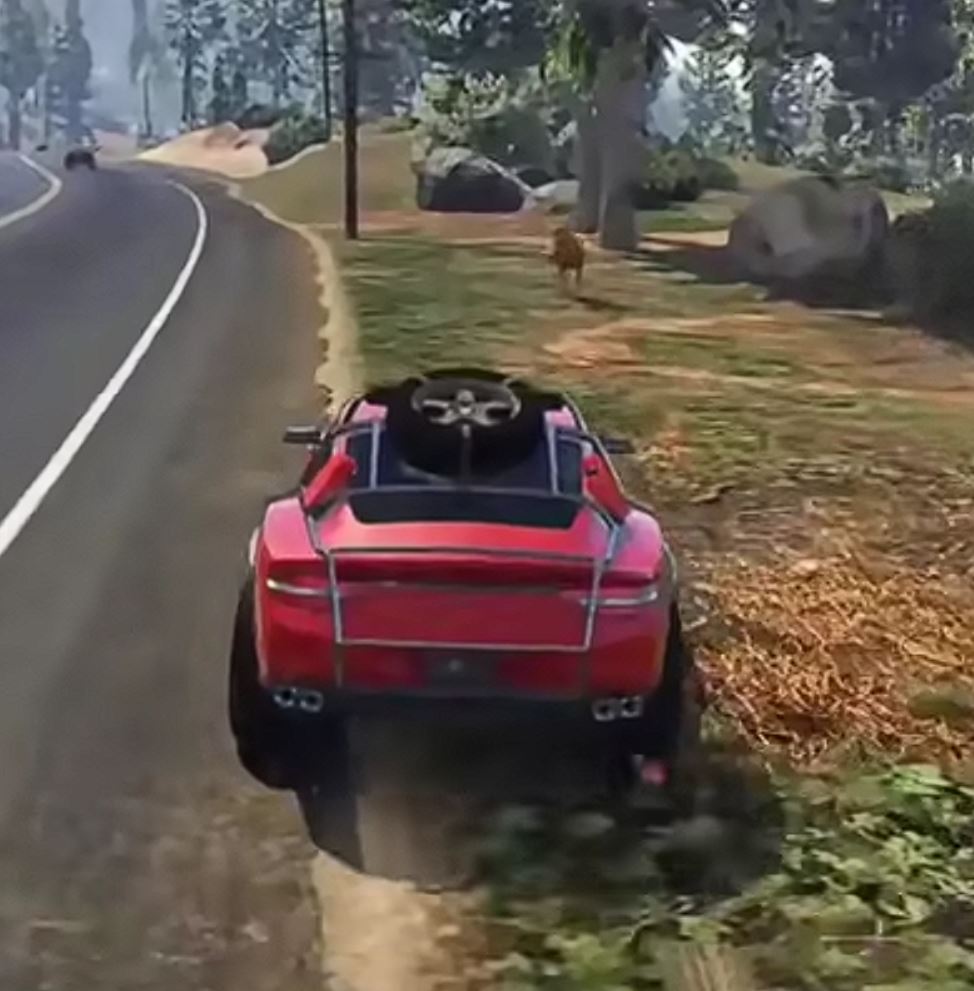 Lov v GTA V je drsný